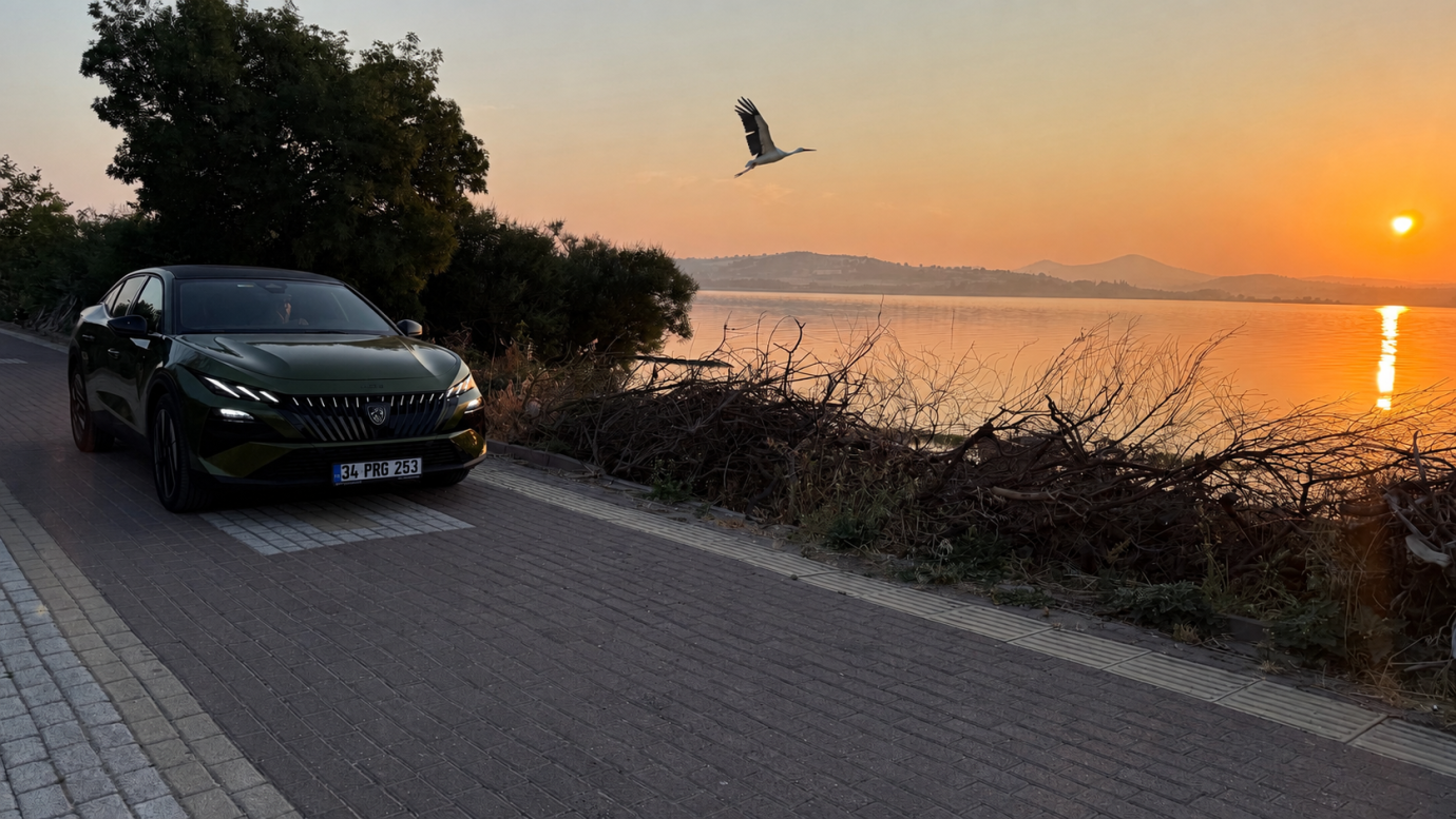 Peugeot 408'le Yaren Leylek'e yolculuk!... 