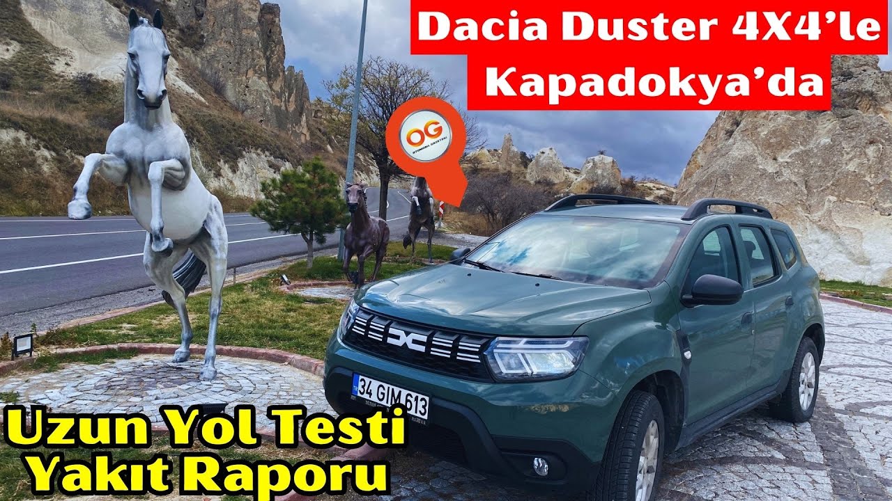 Dacia Duster ile Kapadokya Turu...