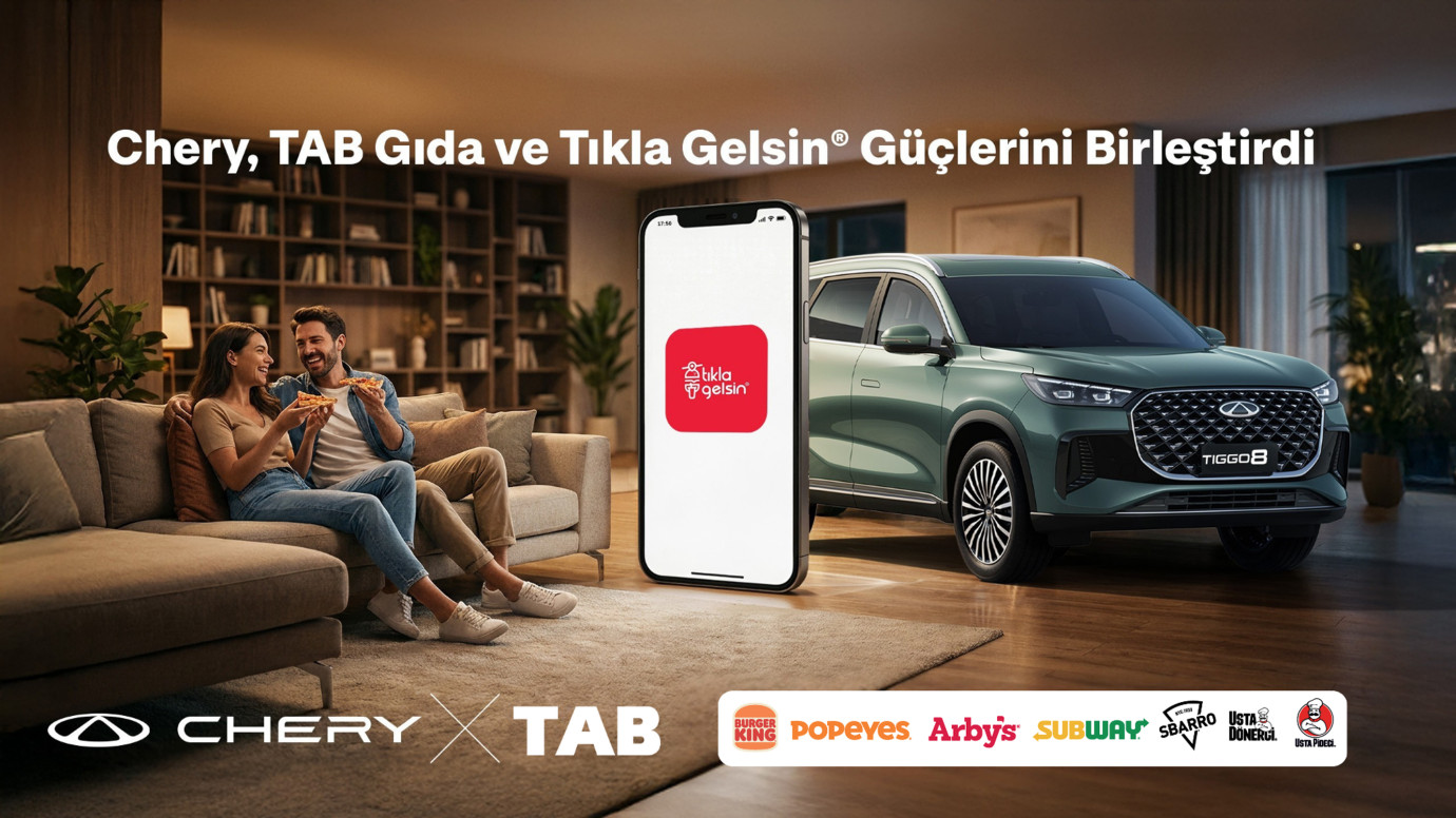 Chery, TAB Gıda ve Tıkla Gelsin® İş Birliği