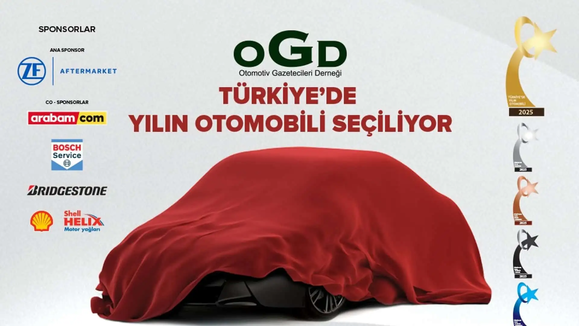 Türkiye’de Yılın Otomobili Seçiminde 33 Model Yarışacak