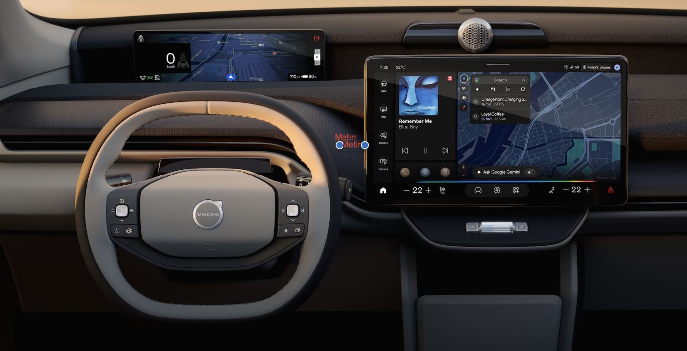 Volvo Cars, yeni yol arkadaşını buldu:  Google Gemini 