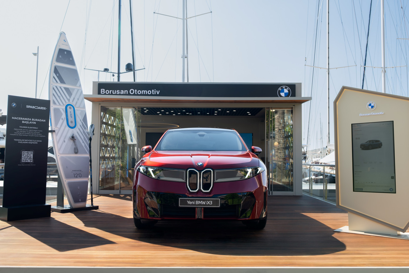 Yeni BMW iX3, Yalıkavak Marina’da!.. 