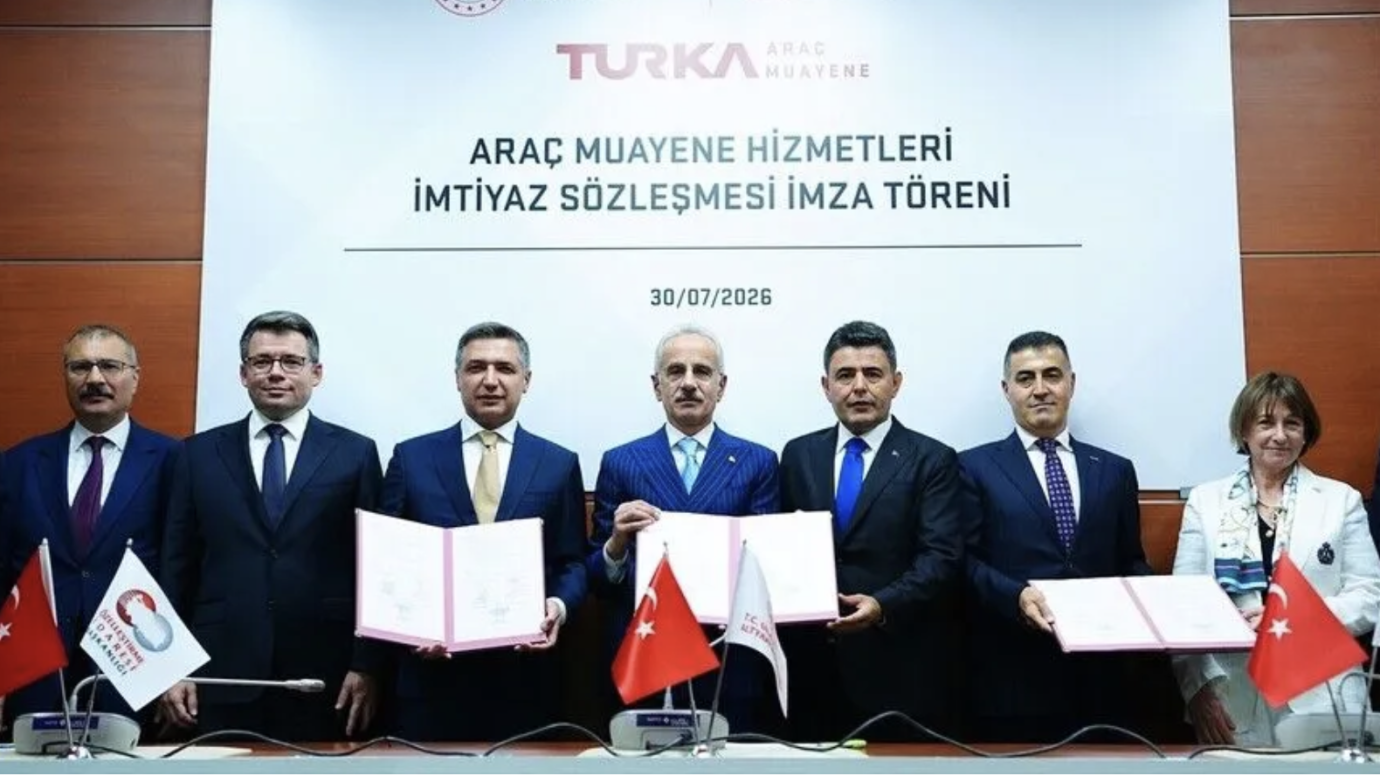 Araç muayene hizmetlerinde yeni dönemin imzaları atıldı