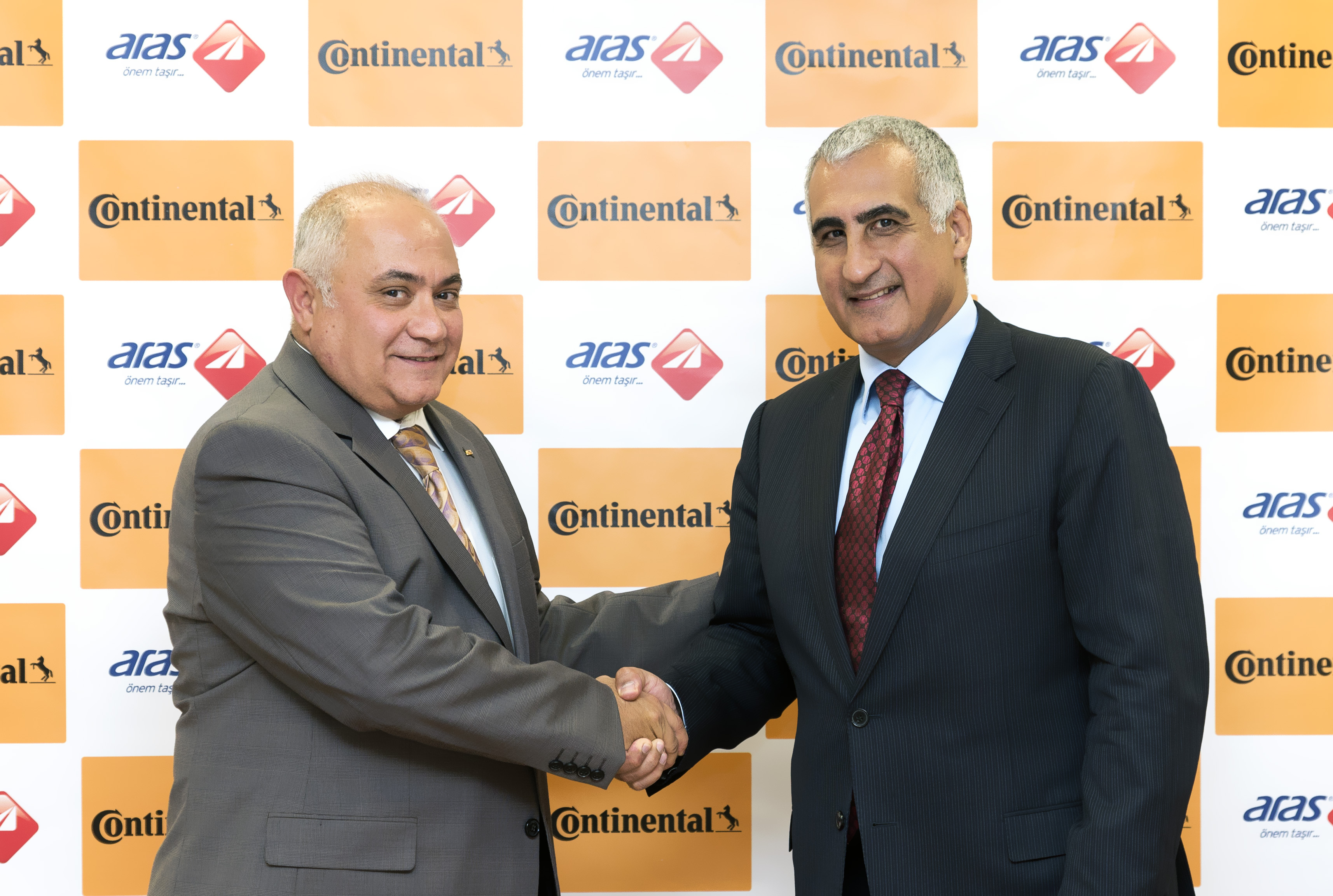 Aras, Continental kullanacak