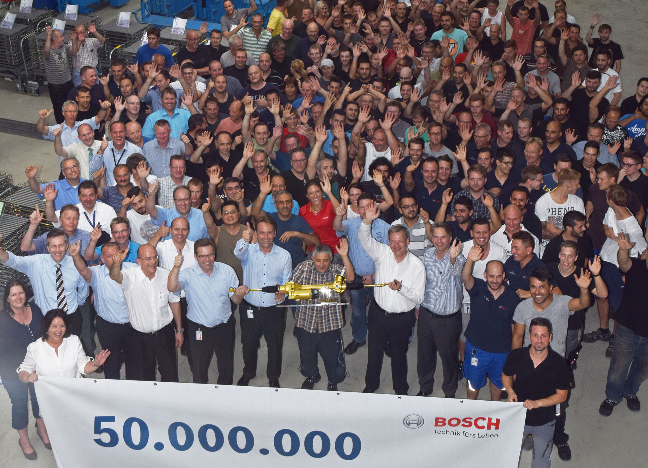 Bosch'tan 50 milyonuncu elektrikli direksiyon !