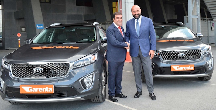 Galatasaray,  Garenta ile forma sırt sponsorluğu anlaşması imzaladı