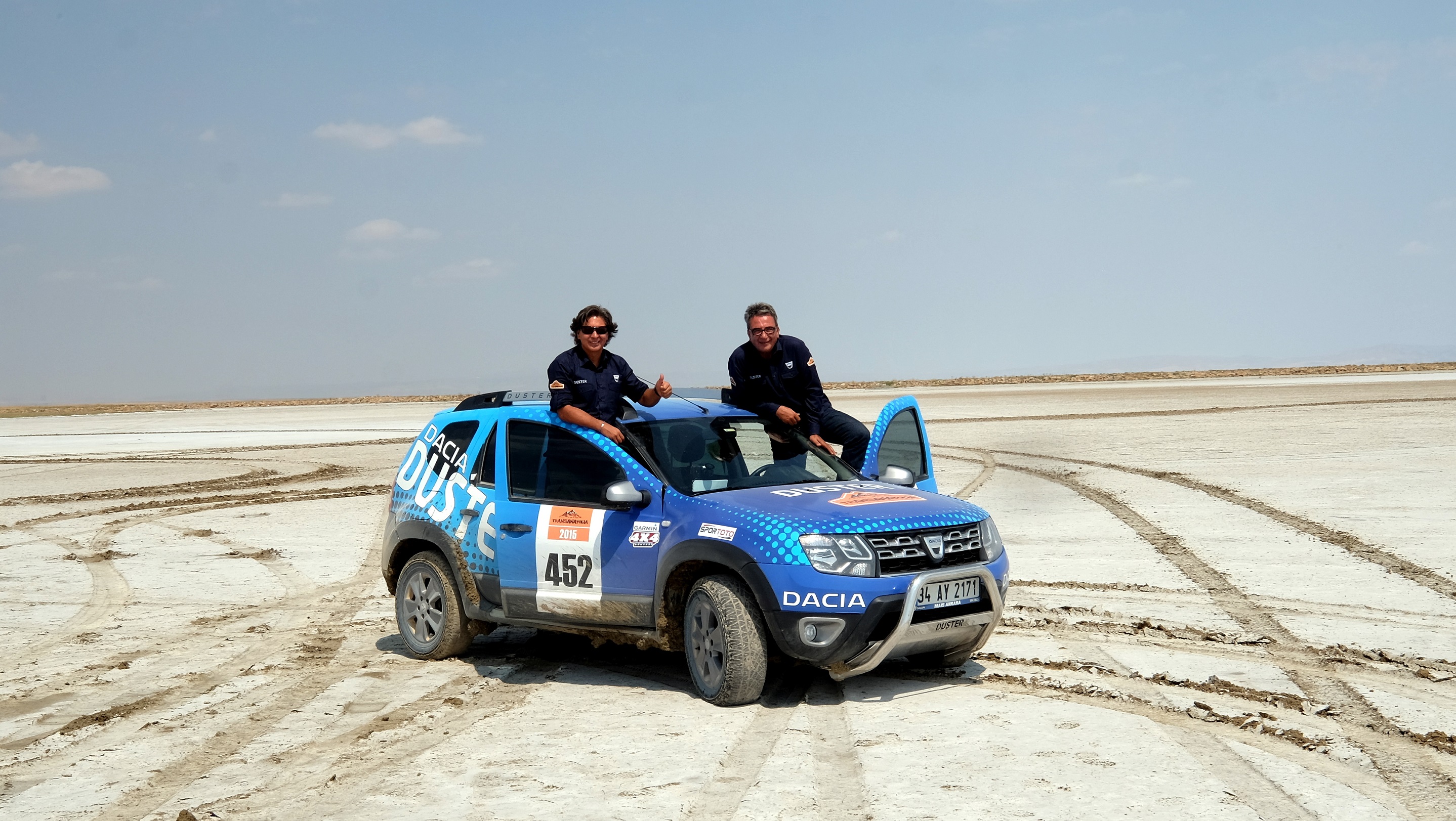 DACIA DUSTER'IN DOĞAYLA SINAVI