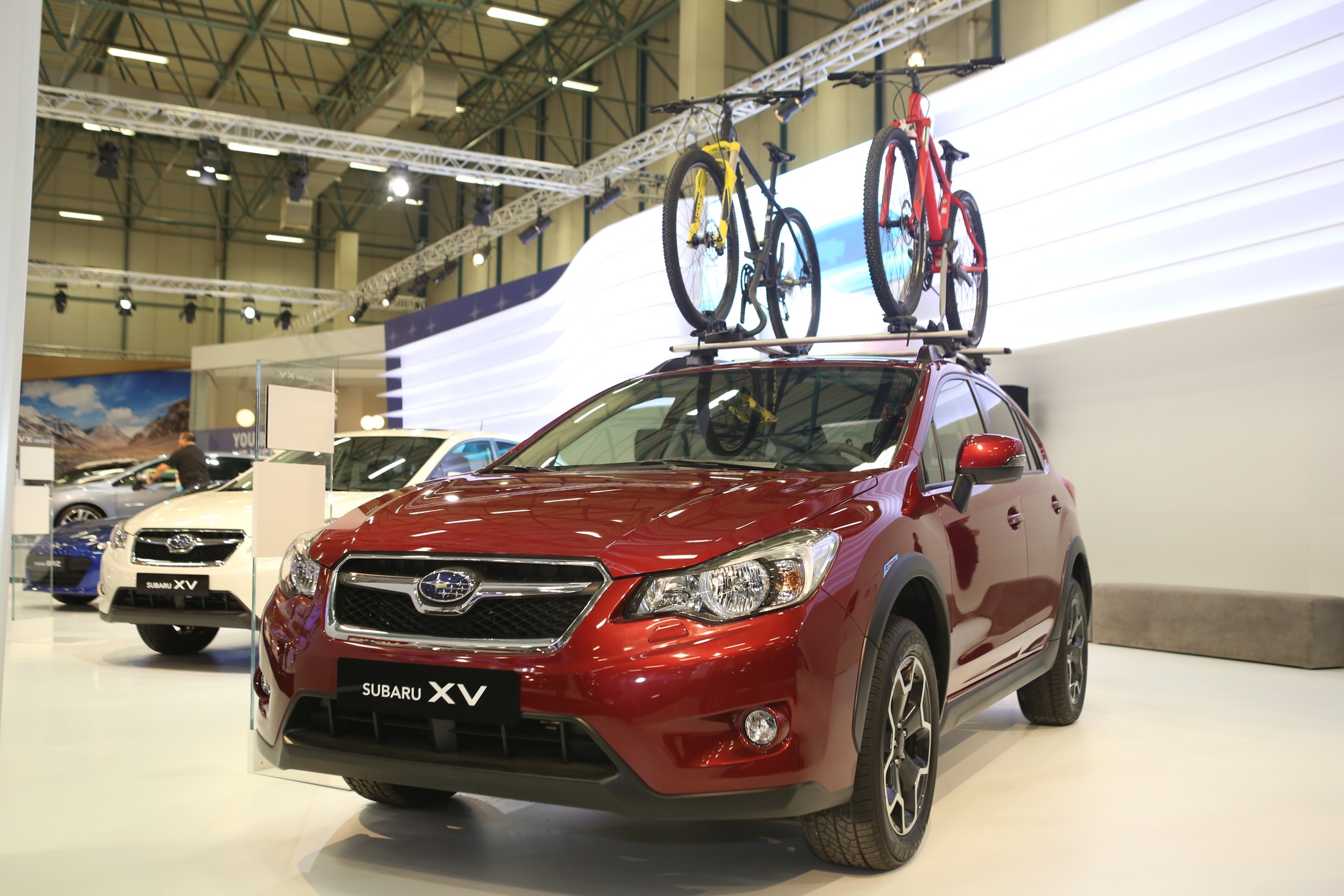 Raylı tavanlı Subaru XV'ye büyük ilgi