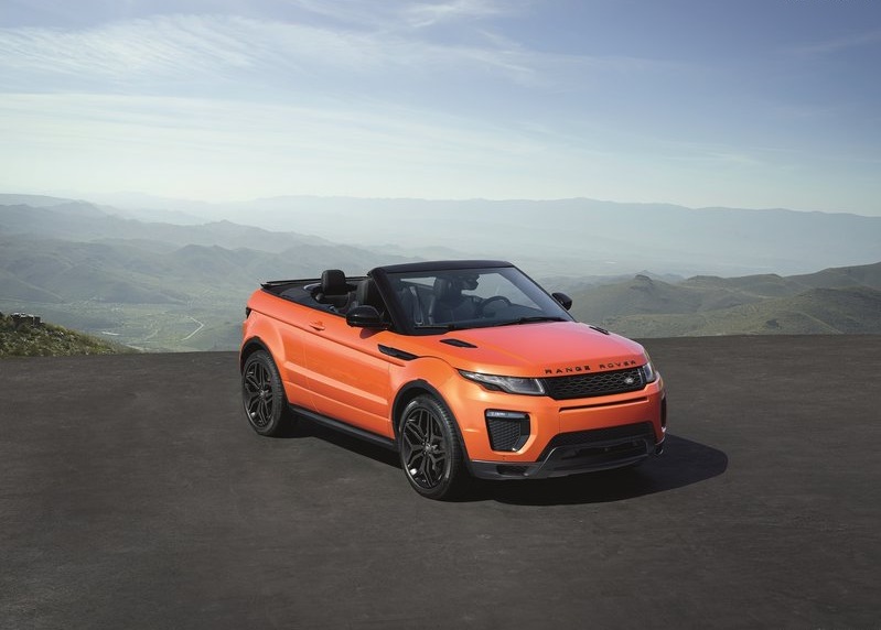 Range Rover Evoque üstünü açtı !