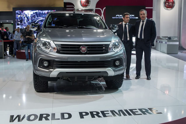 Fiat’ın yeni pick- up’ı Fullback, Dubai’de