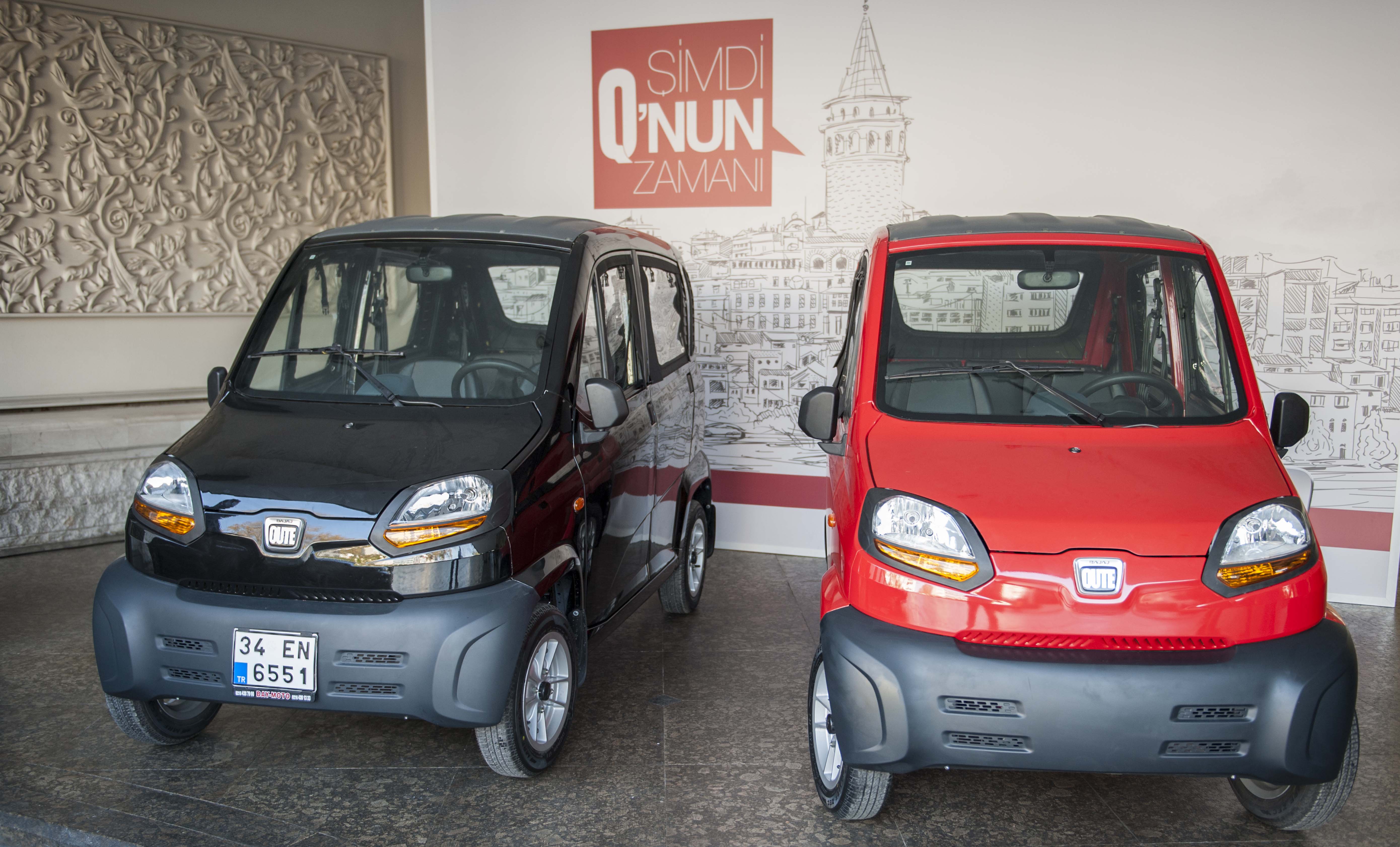 Bajaj Qute ülkemize adım attı