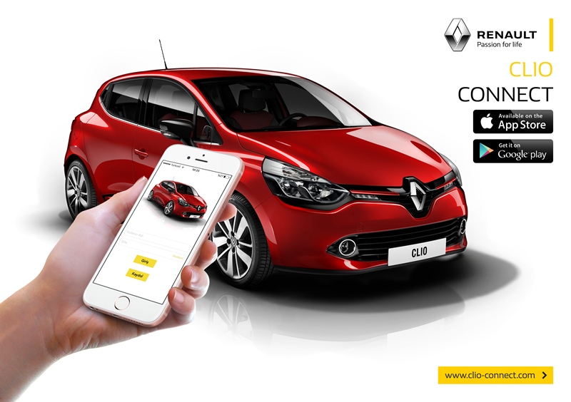 Renault Clio'ya yeni seri: Clio Connect