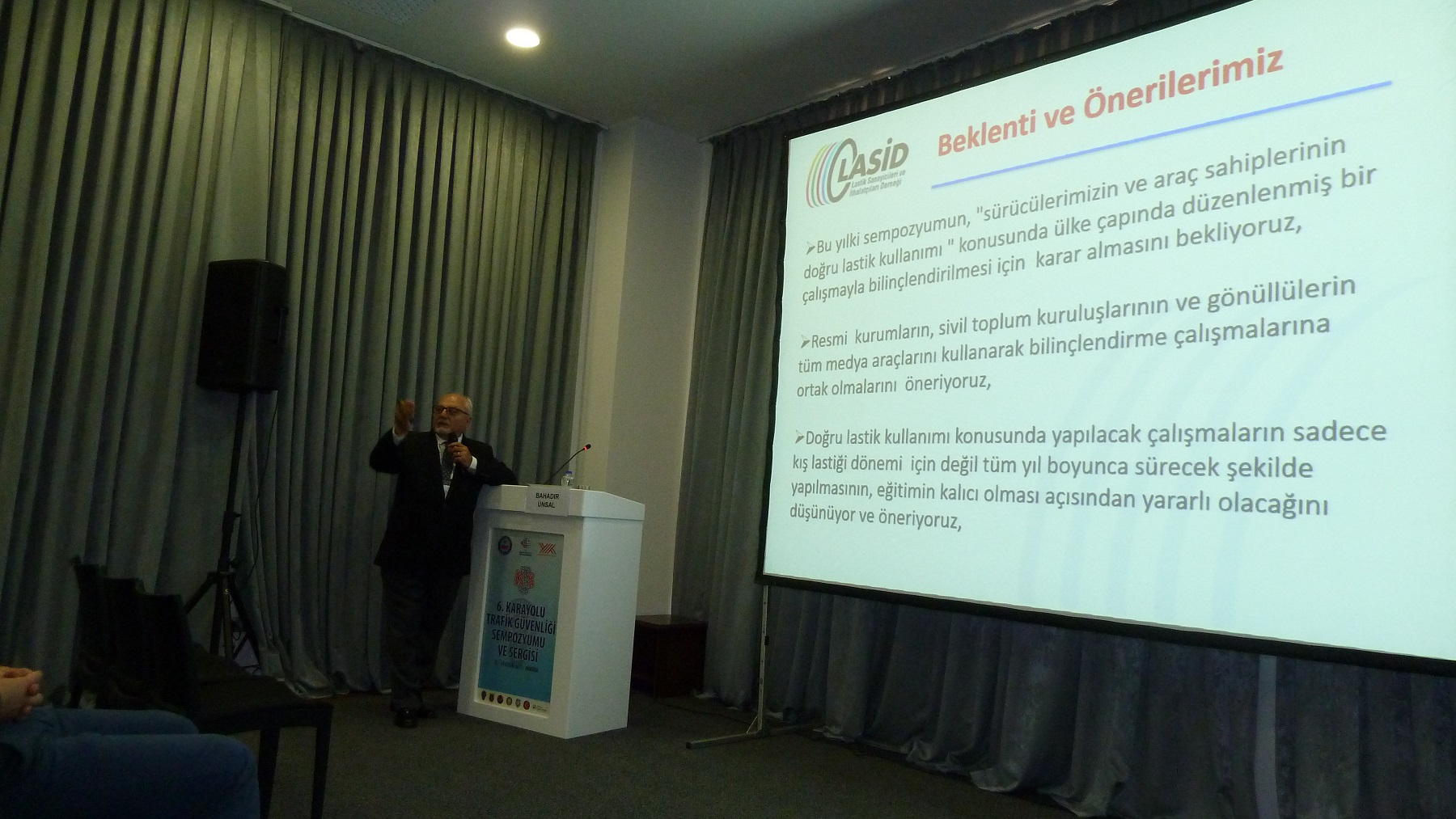 Trafik Güvenliği Sempozyumu’nda gündem lastik