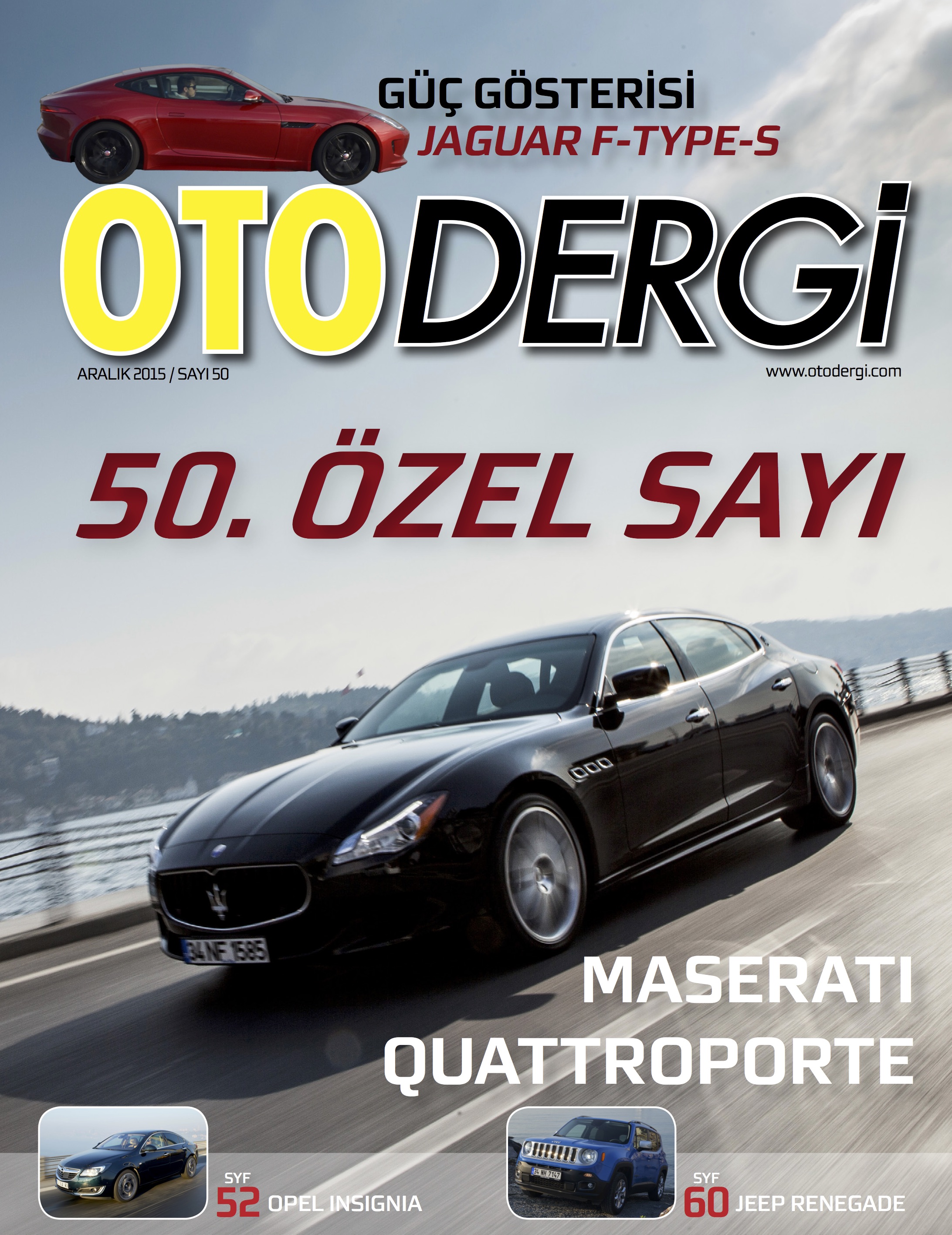 OTODERGİ, 50. özel sayısıyla yayında !
