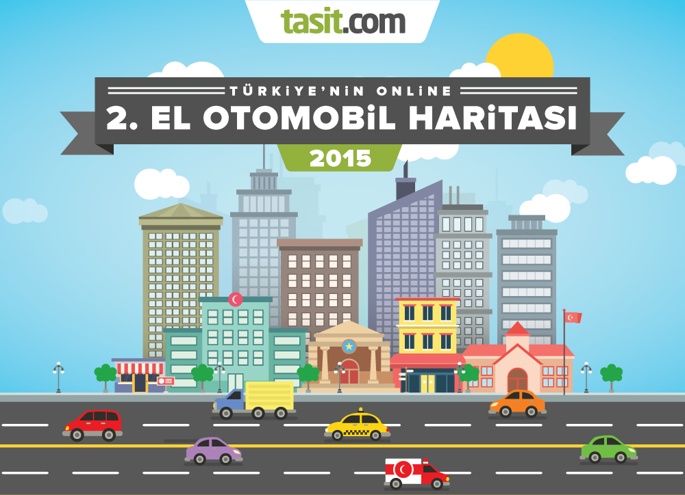 Tasit.com, Türkiye'nin Otomobil Haritası'nı çıkarttı