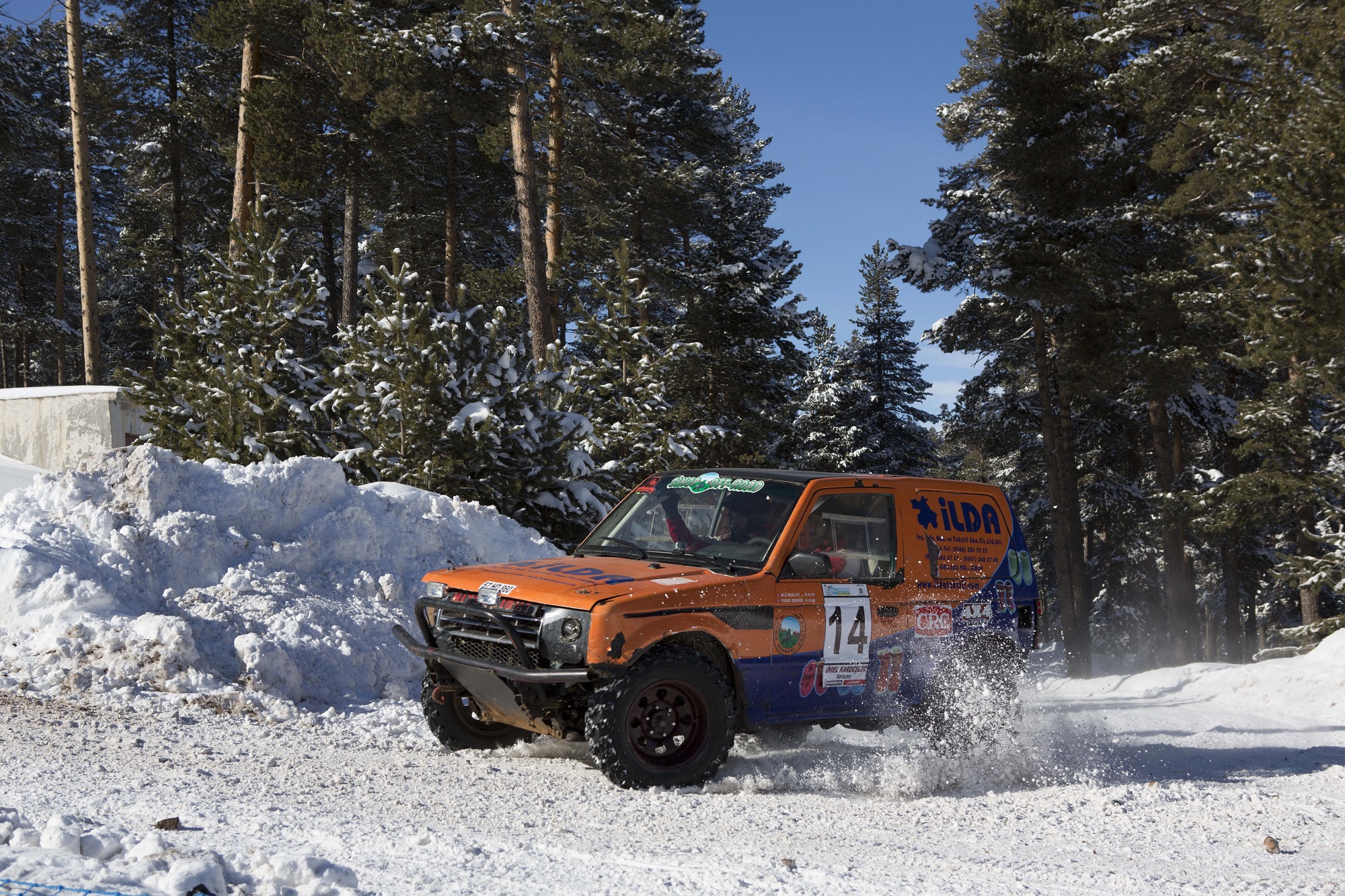 Sarıkamış Kış Oyunları Festivali'nde eğlence doruktaydı