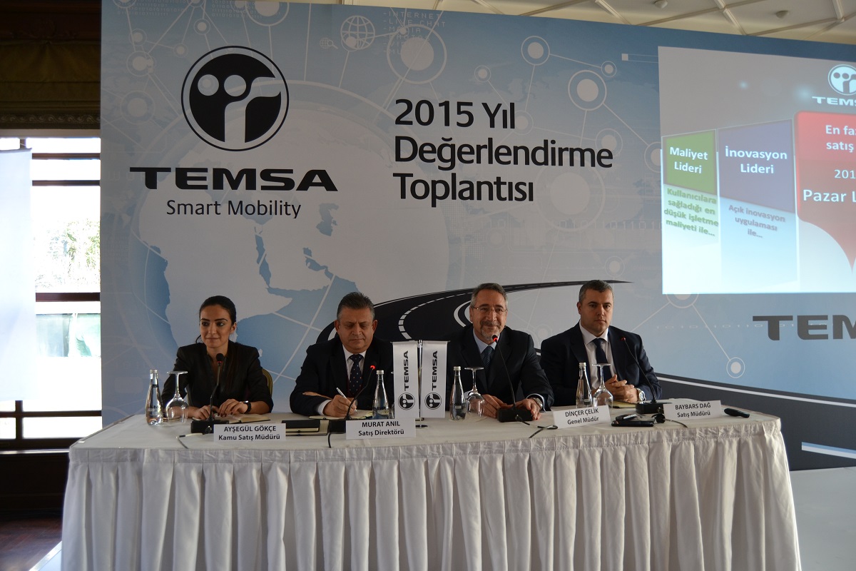 Pazar lideri yine TEMSA oldu