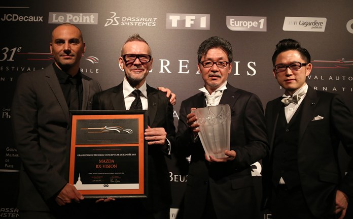 En güzel konsept ödülü Mazda RX-VISION'un
