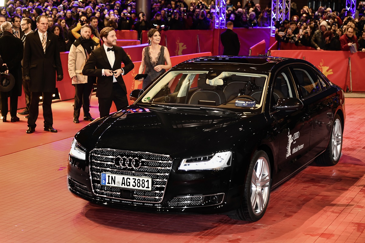 Berlin Film Festivali'ne sürücüsüz Audi A8 damga vurdu