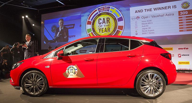 ''Car of the Year'' ödülü Opel Astra'nın!