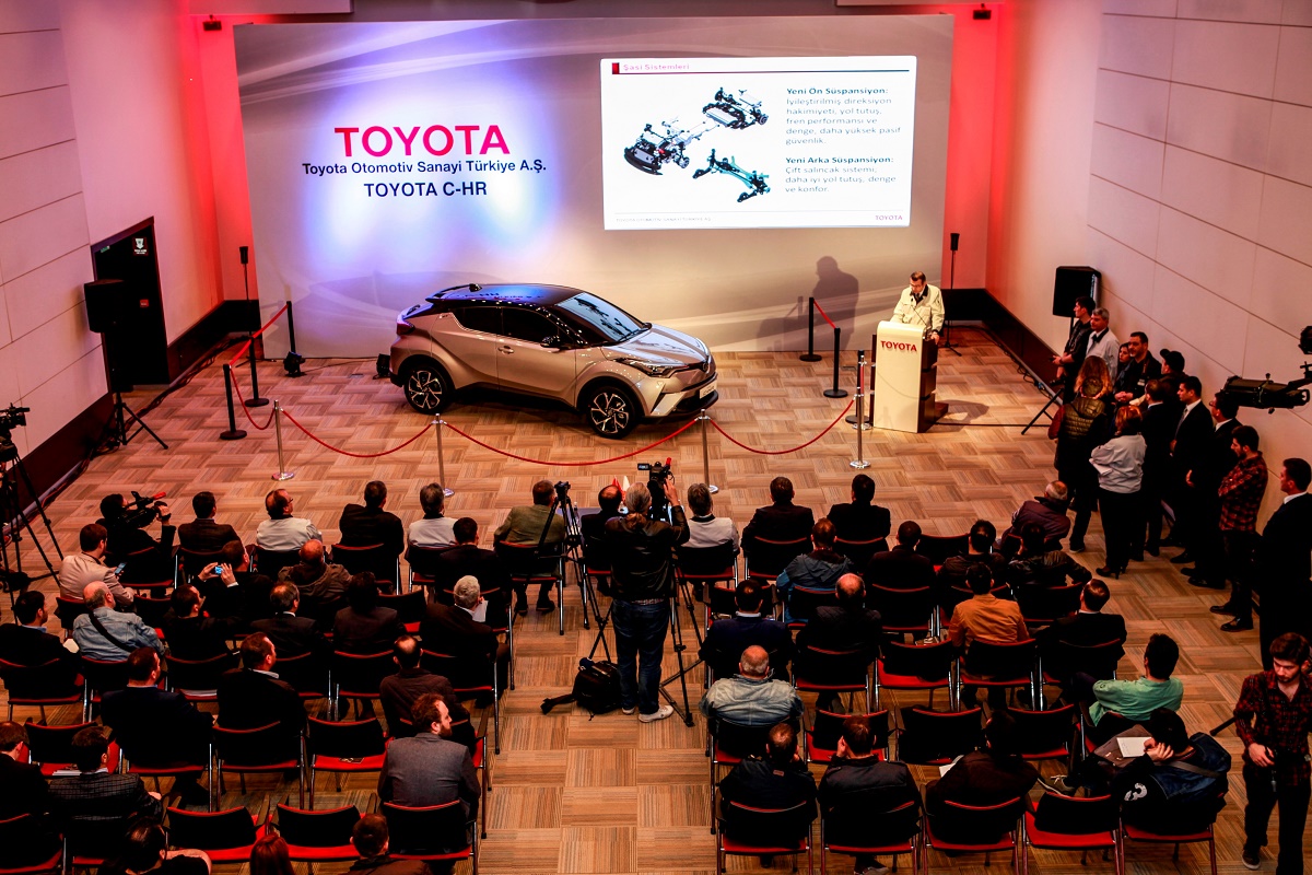 Toyota C-HR, Sakarya'da tanıtıldı
