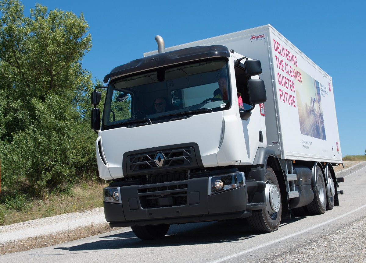 Renault'un doğalgazla çalışan kamyonları SITL'de