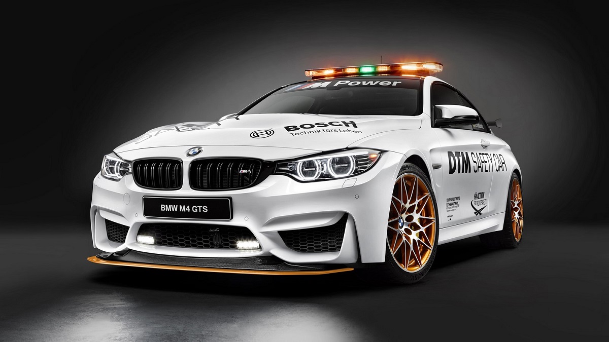 DTM güvenlik aracı M4 GTS olucak