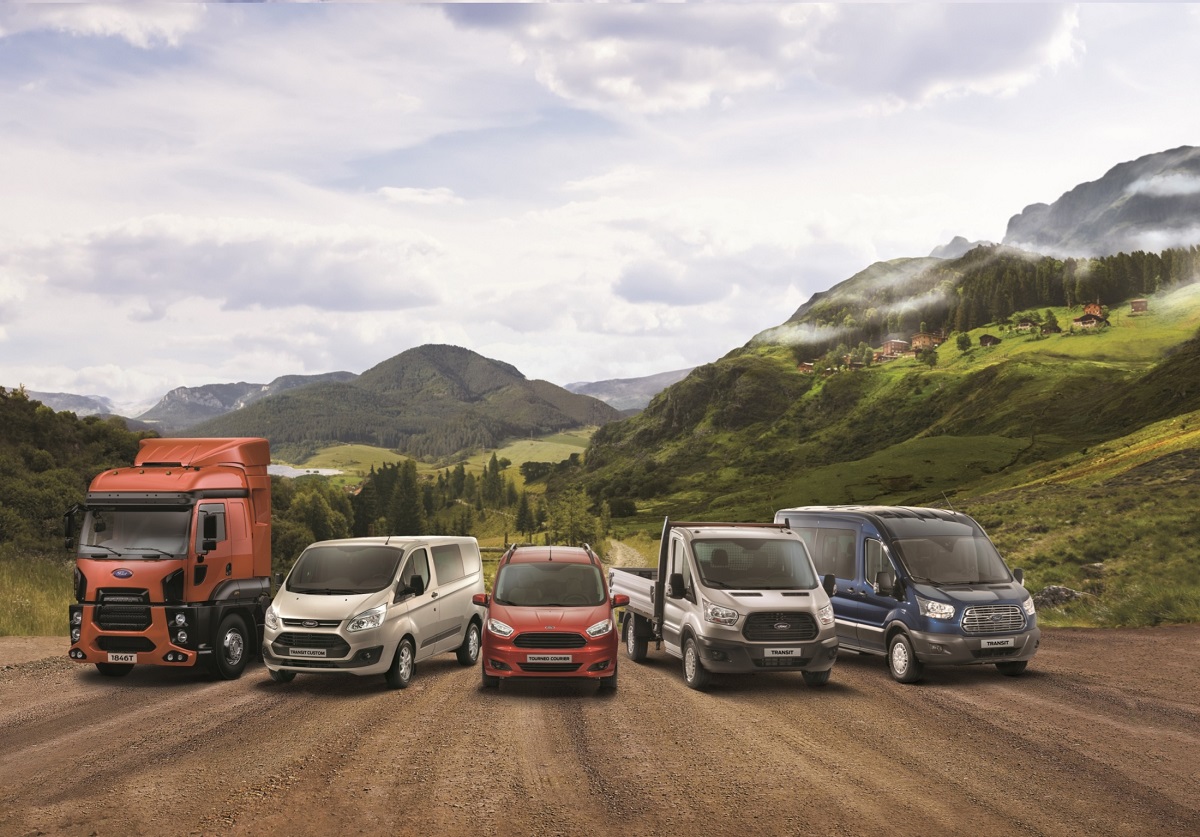 Yeni Ford ailesi Comvex Ticari Araçlar Fuarı'nda