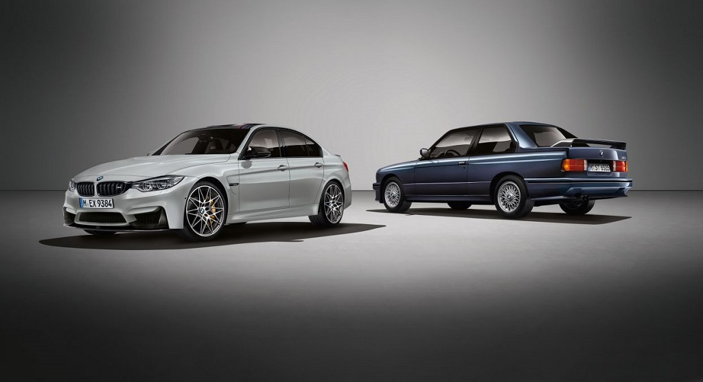 BMW M3'e 30.yaş onurlandırması
