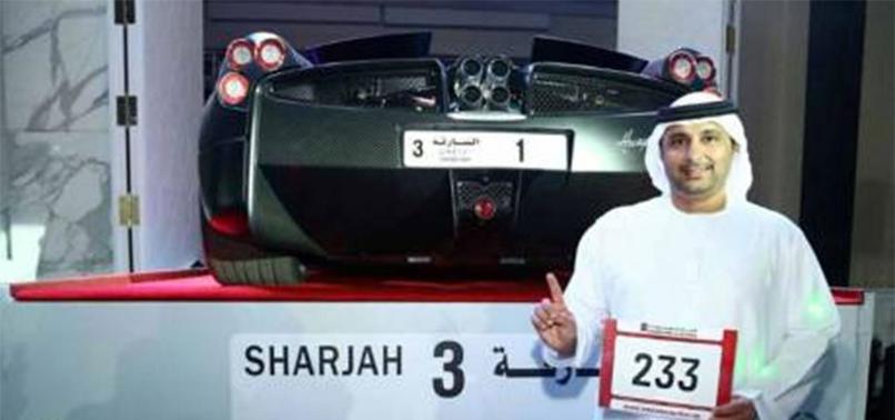 1 numaralı plakaya 4.9 milyon dolar ödedi