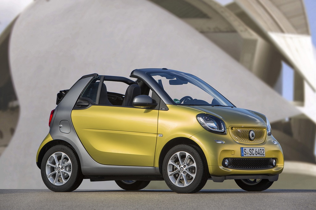 Yeni şanzımanı ile Smart Fortwo Cabrio