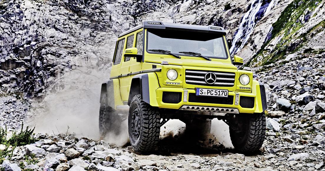 Mercedes-Benz'den G500 4x4² geliyor