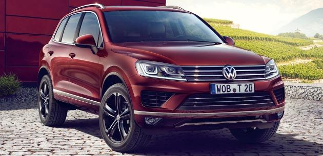 Volkswagen Touareg'e birinci sınıf donanım