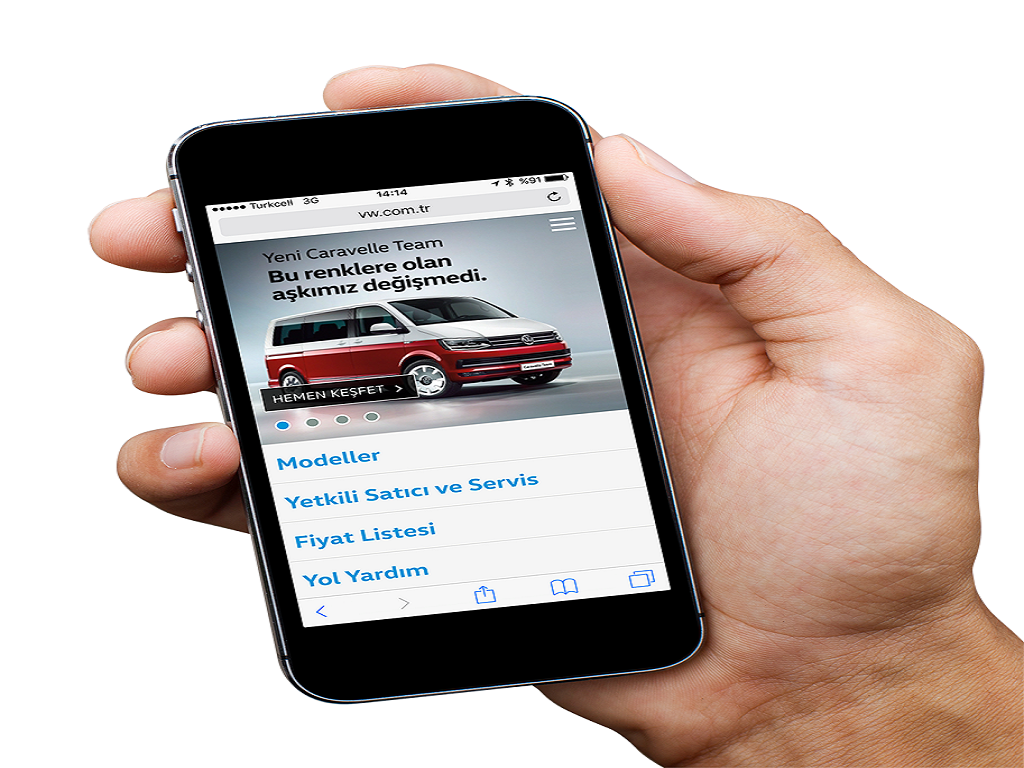 Volkswagen Ticari Araç’tan Yeni Mobil Site