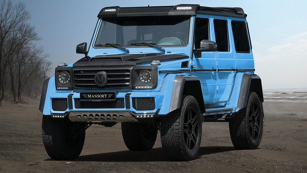 Mercedes-Benz G500 4x4²'e Mansory dokunuşu