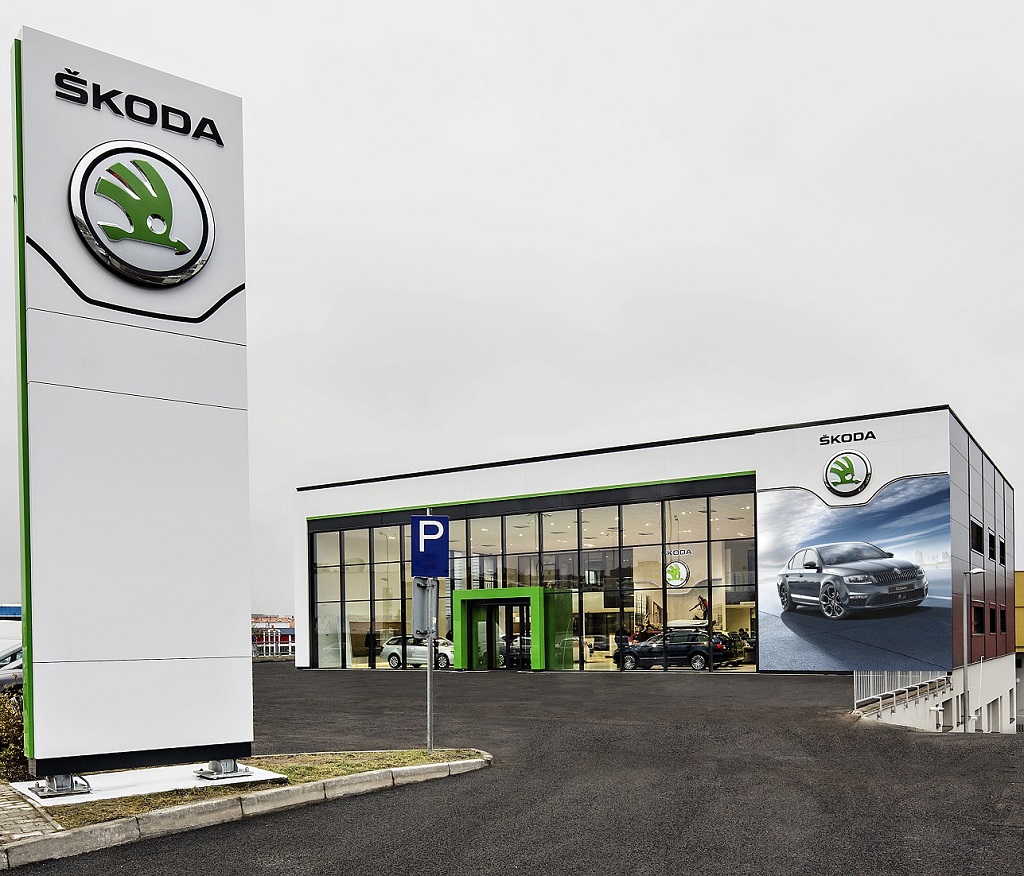 Yeni konsept Skoda showroomu İstanbul'da