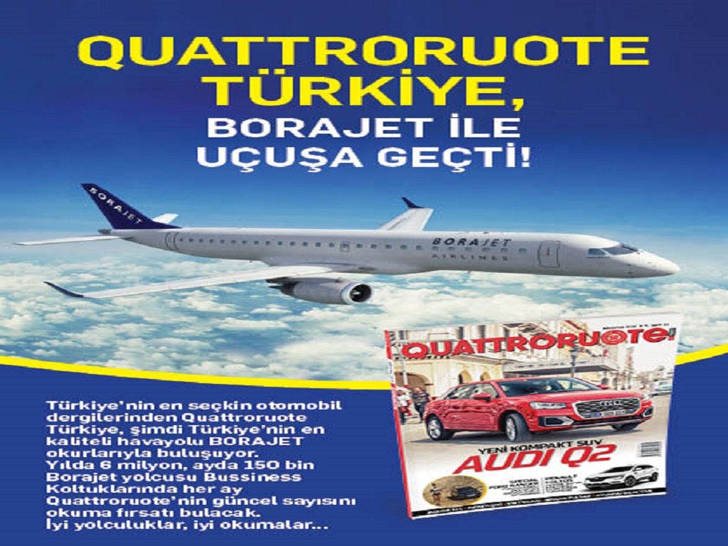 Quattroruote Türkiye, BORAJET okurlarıyla buluştu