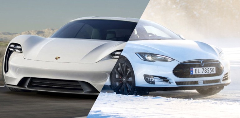 Porsche'den Tesla'ya hodri meydan