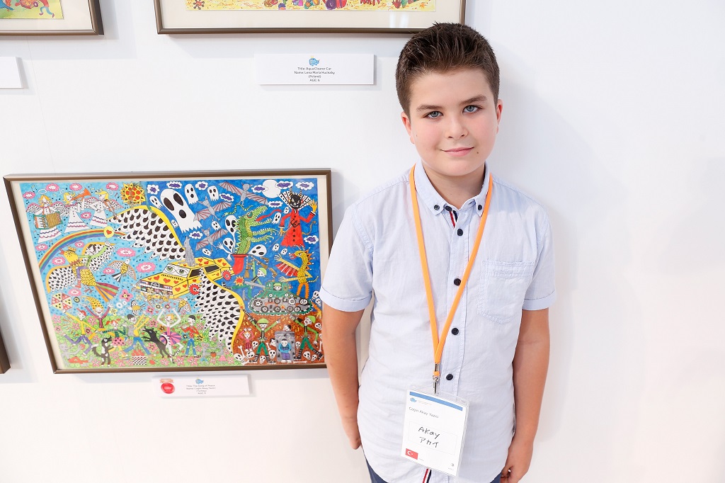 Toyota'nın uluslararası resim yarışmasında Türk üçüncü