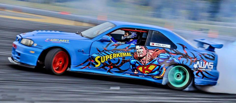 Drift yarışları Pazar günü ilk kez Körfez'de