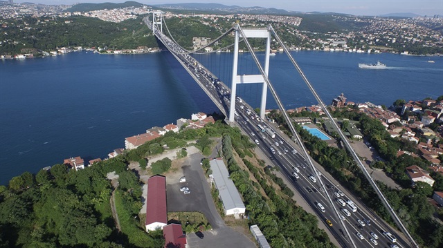 İstanbul'da şaşırtan trafik yoğunluğu