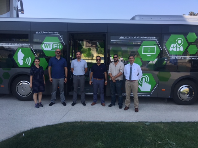 Temsa akıllı araçlarını geliştiricilerle buluşturdu