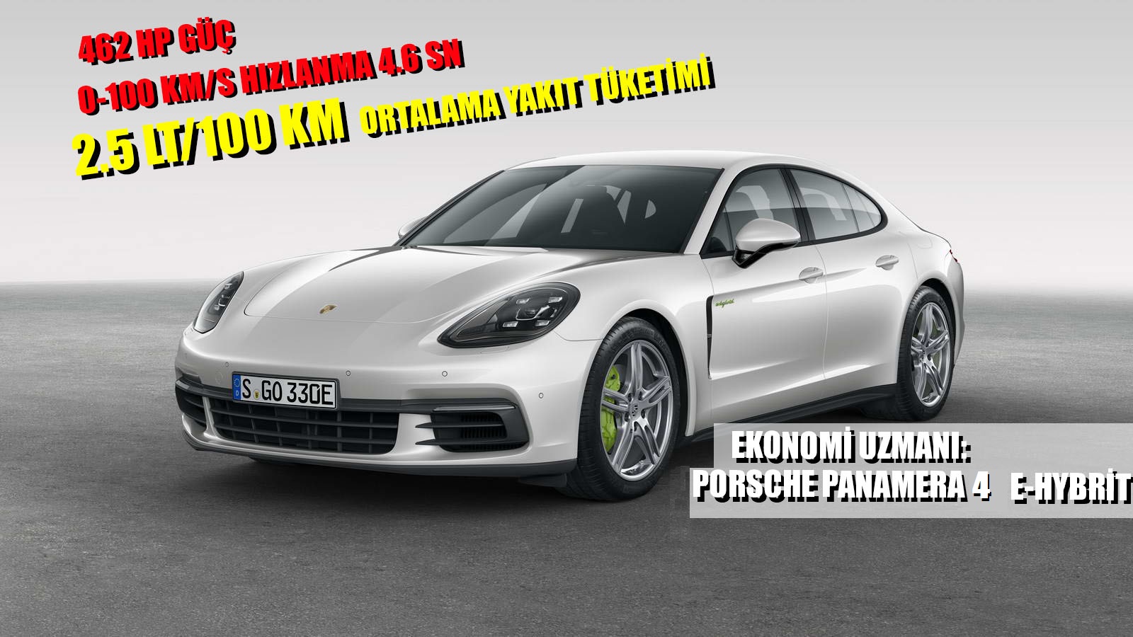 Yeni Porsche Panamera 4 E-Hybrit tanıtıldı