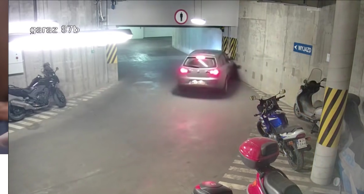 Alkolün etkisi ile duvardan duvara çarptı