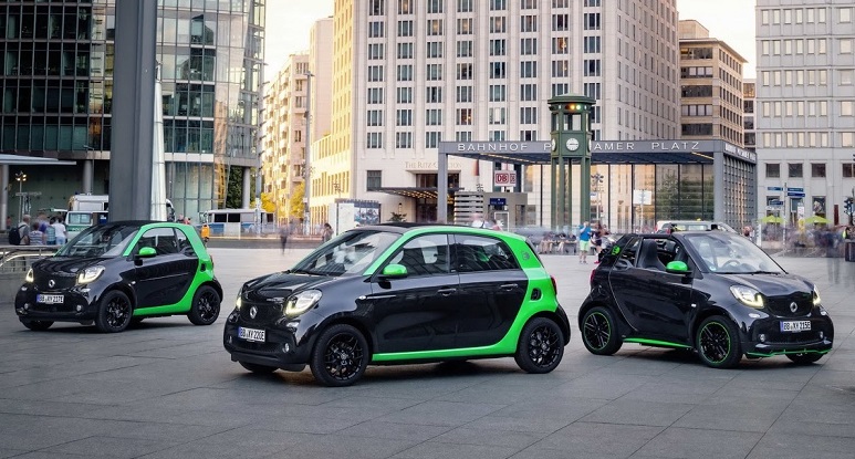 Smart’ın yeni elektriklileri fortwo ve forfour ED