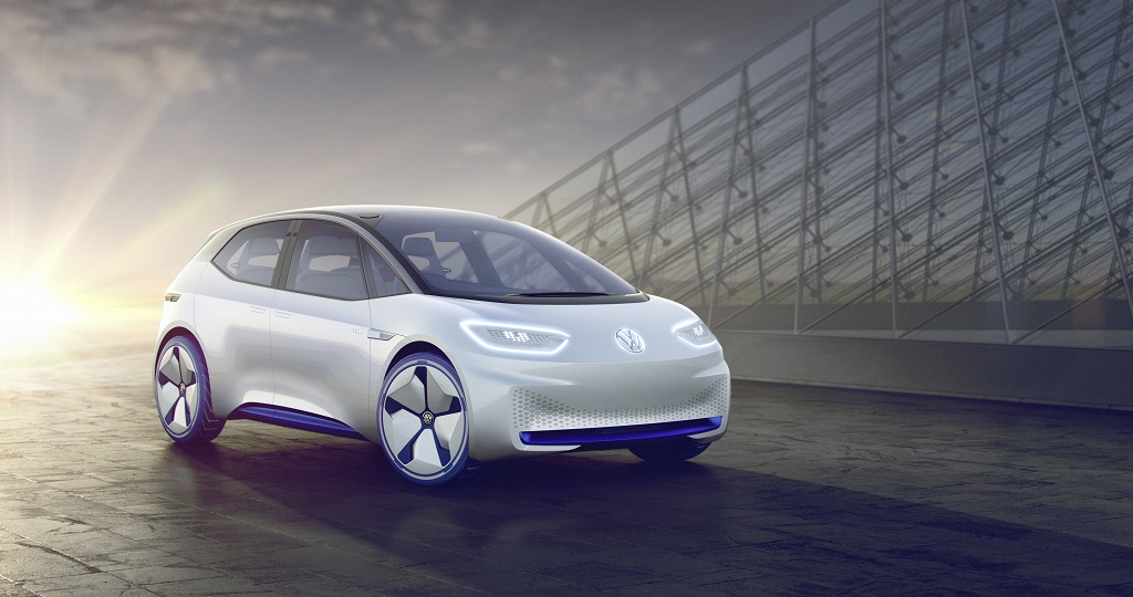 Volkswagen'in elektrikli konsepti I.D Paris'te