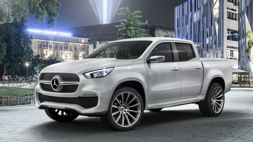 Mercedes premium pick-up modeli X-CLASS'ı tanıttı