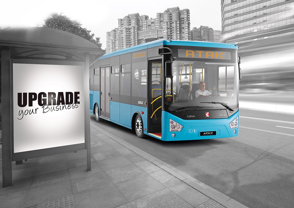 Karsan'dan Manisa'ya 36 adet Atak model otobüs