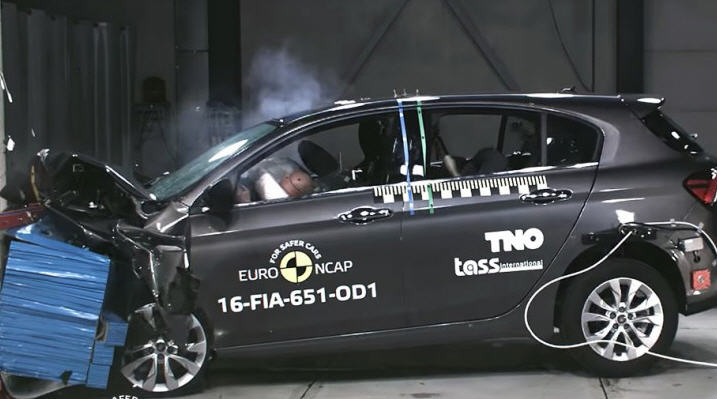 Fiat Egea HB, Euro NCAP güvenlik testine girdi