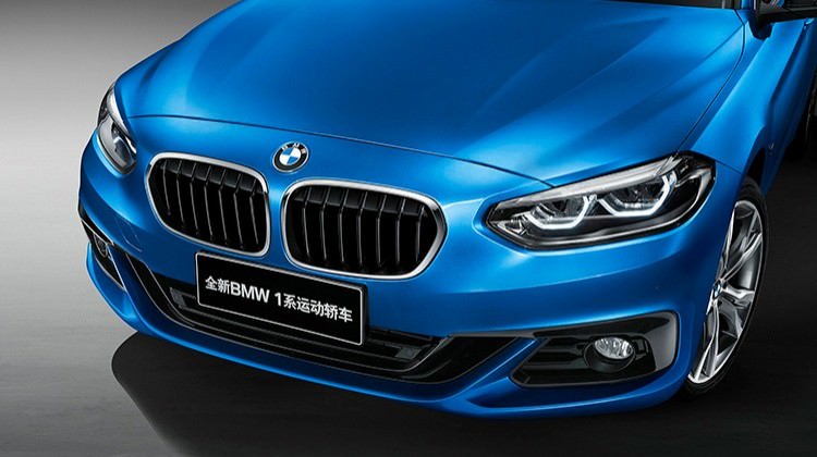 BMW 1 Serisi Sedan'ın iç mekanı gün yüzüne çıktı